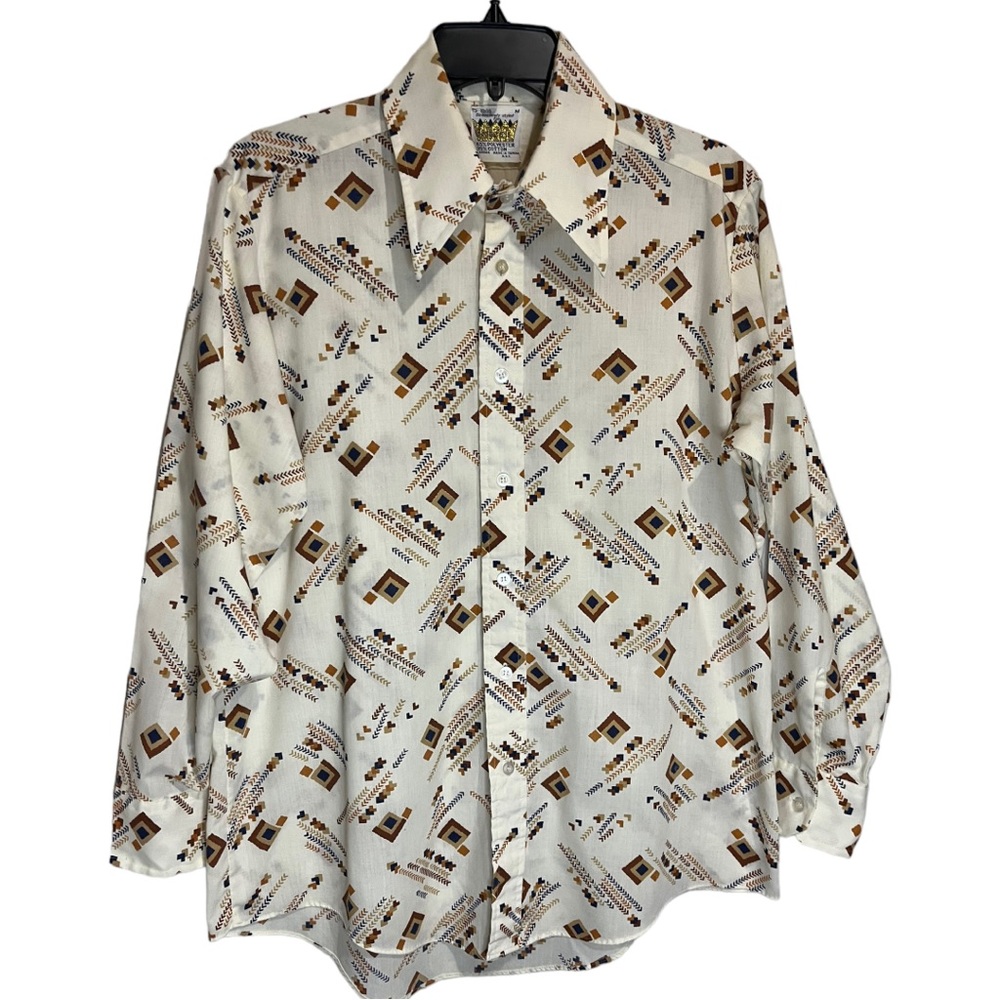 Vintage Dagger Collar Shirt